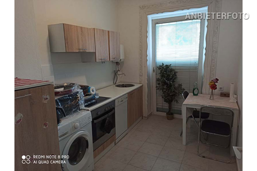Furnished flat with balcony in a central location in Düsseldorf-Friedrichstadt