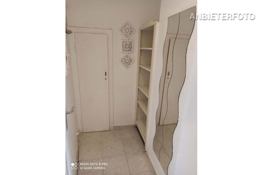 Furnished flat with balcony in a central location in Düsseldorf-Friedrichstadt