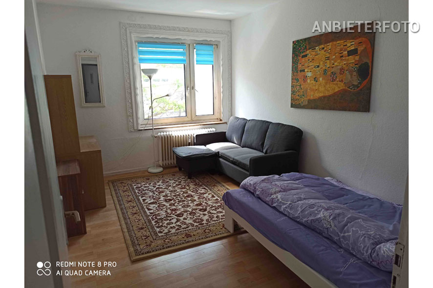 Furnished 2-room apartment in a central location in Düsseldorf-Friedrichstadt