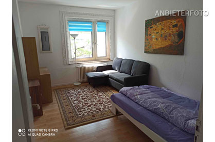 Furnished 2-room flat in a central location in Düsseldorf-Friedrichstadt