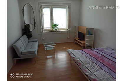 Furnished 2-room flat in a central location in Düsseldorf-Friedrichstadt