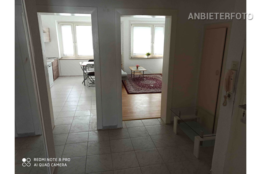 Furnished 2-room apartment in a central location in Düsseldorf-Friedrichstadt