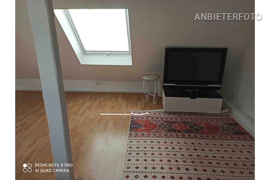Furnished 1-room apartment in a central location in Düsseldorf-Friedrichstadt
