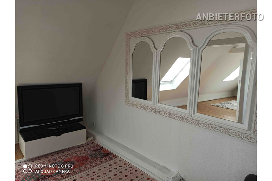 Furnished 1-room apartment in a central location in Düsseldorf-Friedrichstadt