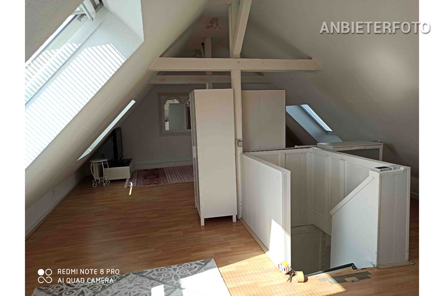 Furnished 1-room apartment in a central location in Düsseldorf-Friedrichstadt