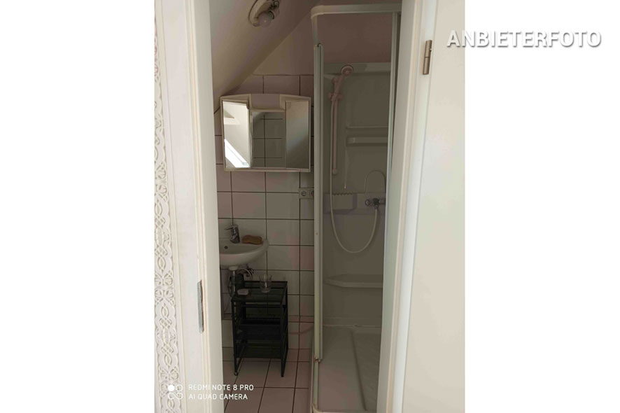 Furnished 1-room apartment in a central location in Düsseldorf-Friedrichstadt