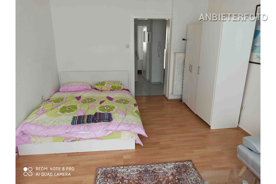 Furnished 2-room flat in a central location in Düsseldorf-Friedrichstadt