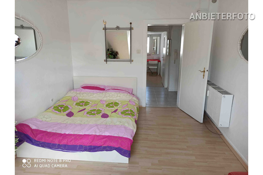 Furnished 1-room apartment in Düsseldorf-Friedrichstadt in a central location