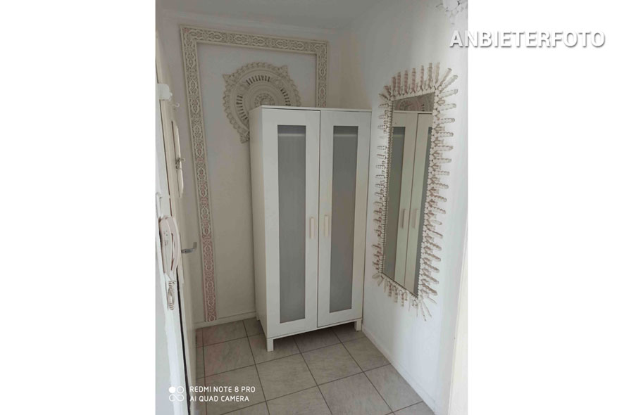 Furnished 1-room apartment in Düsseldorf-Friedrichstadt in a central location