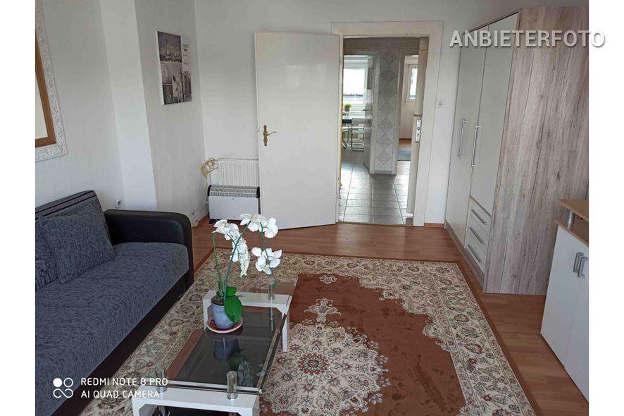 Furnished 2-room flat in a central location in Düsseldorf-Friedrichstadt