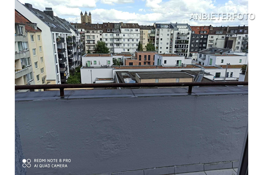 Furnished 2-room flat in a central location in Düsseldorf-Friedrichstadt