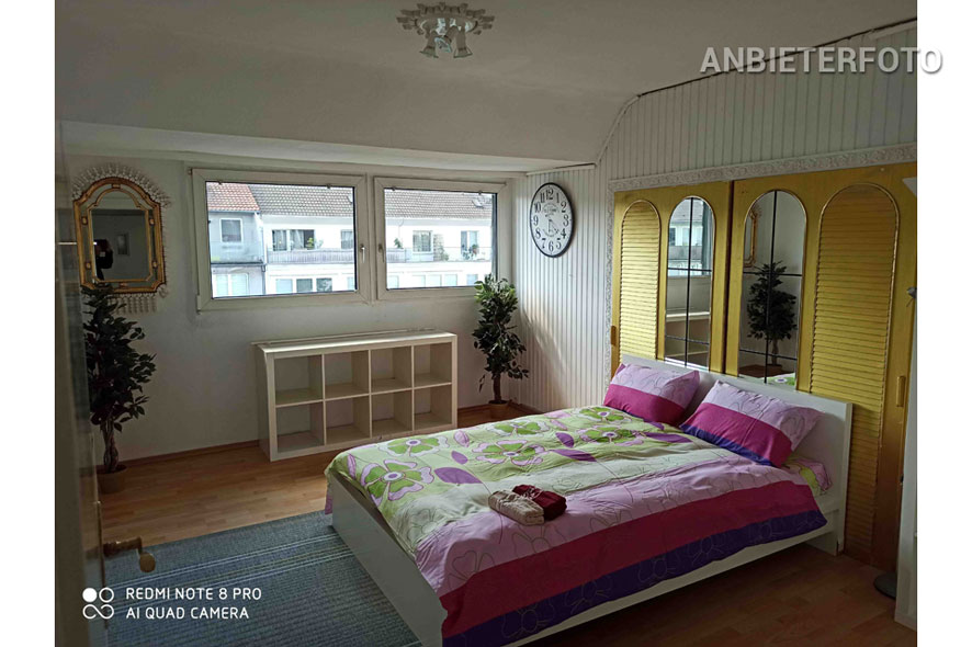 Furnished 2-room flat in a central location in Düsseldorf-Friedrichstadt