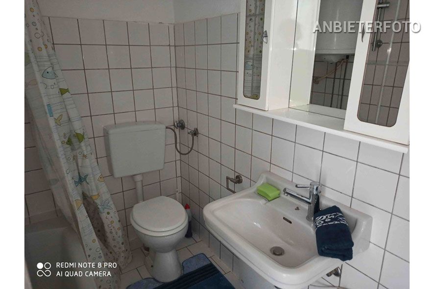 Furnished 2-room flat in a central location in Düsseldorf-Friedrichstadt