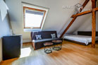 High-quality furnished and centrally located maisonette in Düsseldorf-Oberkassel