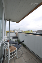 Exclusively furnished apartment in central location in Düsseldorf-Pempelfort