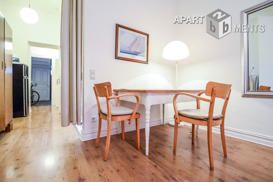 Furnished apartment in a central but quiet location in Düsseldorf-Pempelfort