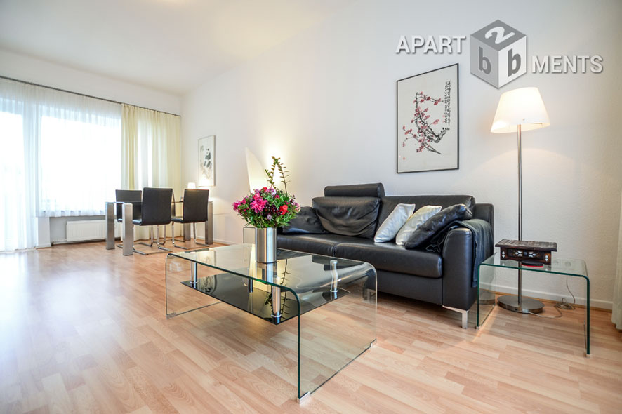 Modern furnished apartment in Düsseldorf-Düsseltal