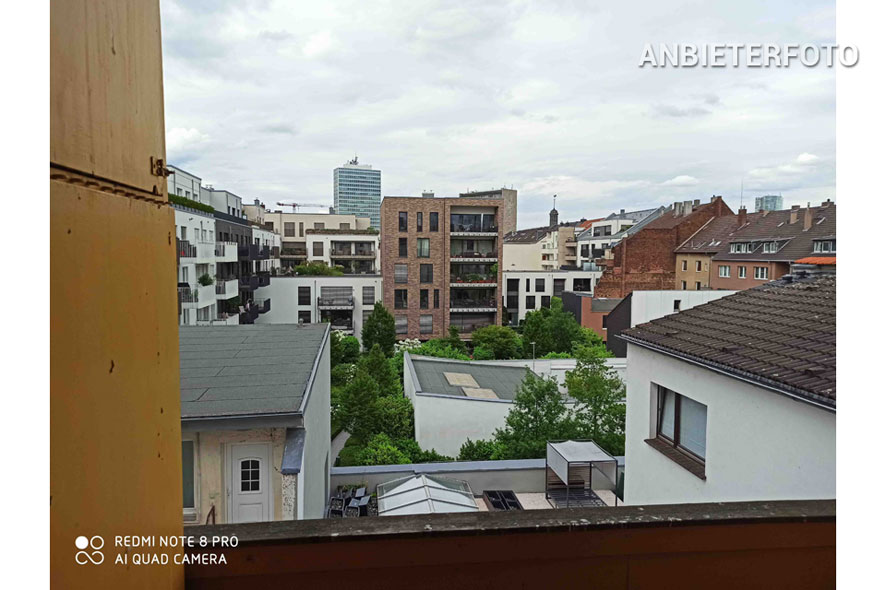 Furnished flat right next to the Media Harbour and Rhine Park in Düsseldorf-Unterbilk