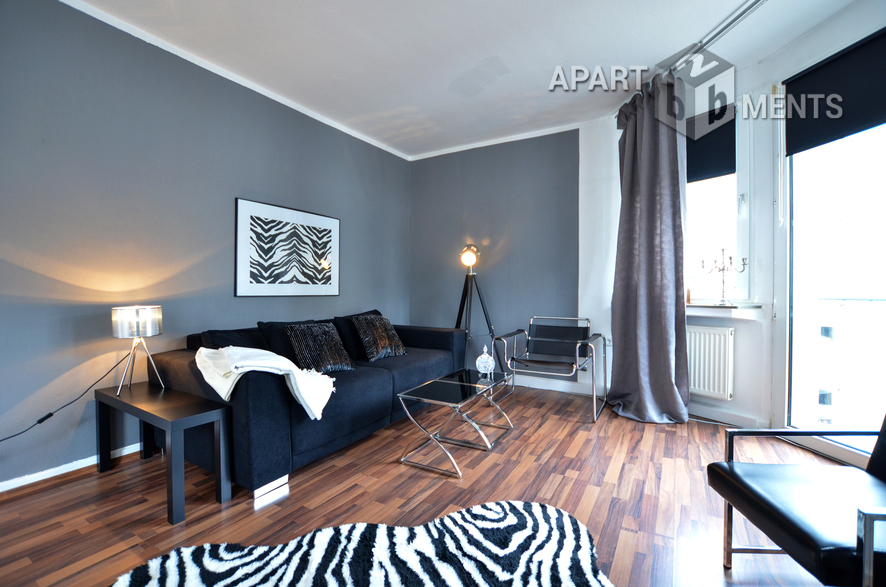Modernly furnished apartment in Düsseldorf-Düsseltal near Zoopark
