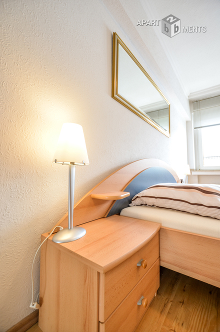 Gepflegt möblierte und zentral gelegene Wohnung in Düsseldorf-Stadtmitte
