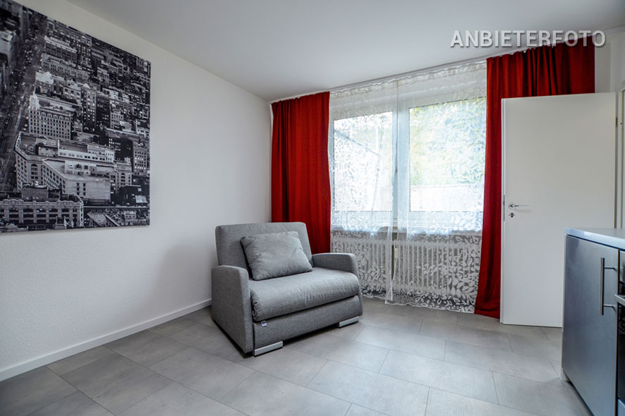 Modern möbliertes und ruhig gelegenes Apartment in Düsseldorf-Wersten