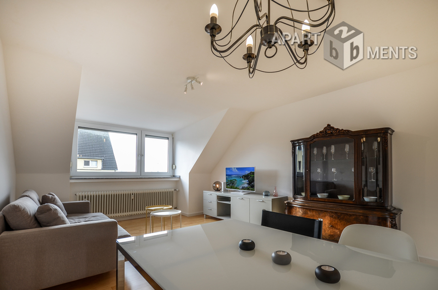 Modern möblierte und sanierte Wohnung in Düsseldorf-Oberbilk
