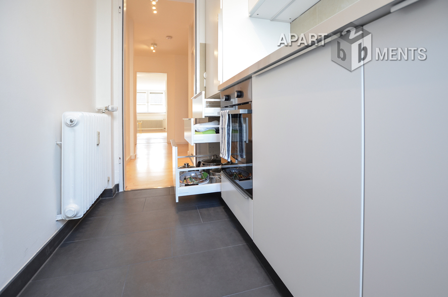 Modernly furnished and renovated apartment in Düsseldorf-Oberbilk