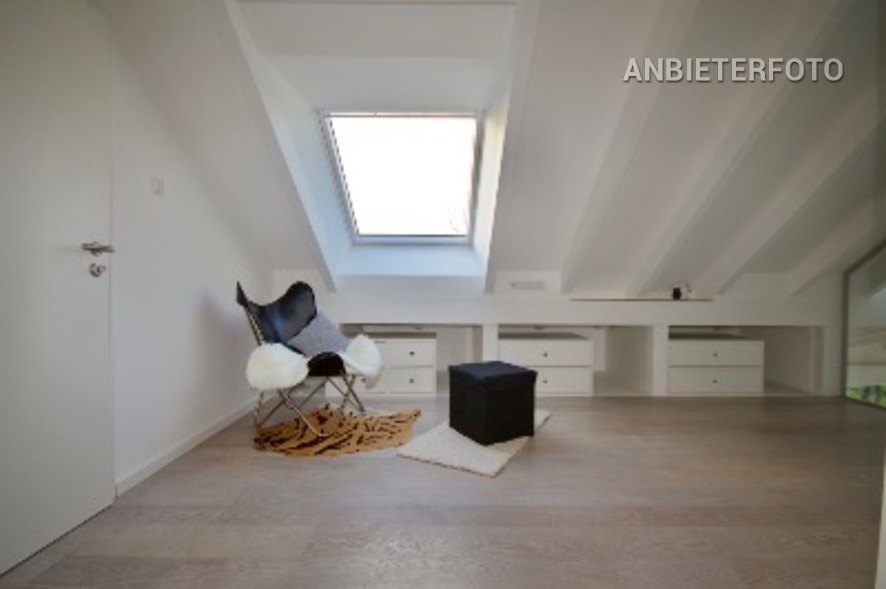 Modern design furnished new villa with large terrace  protected from view in Neuss-Holzheim
