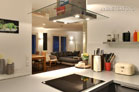 Stylishly furnished and centrally located loft-like apartment in Düsseldorf-Unterbilk