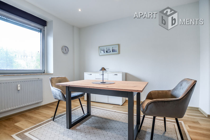 Modern möblierte und ruhig gelegene Wohnung in Düsseldorf-Unterrath-Derendorf