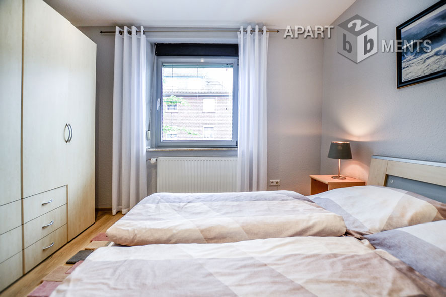 Modern möblierte und ruhig gelegene Wohnung in Düsseldorf-Unterrath-Derendorf