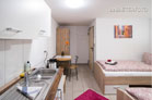 furnished mini apartment in Düsseldorf-Wersten