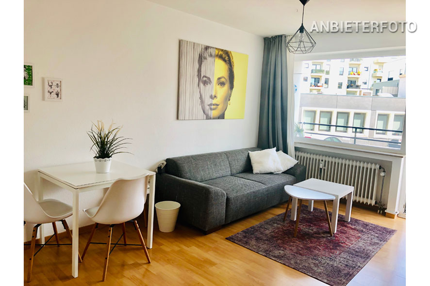 Modern möblierte Wohnung in Düsseldorf-Bilk