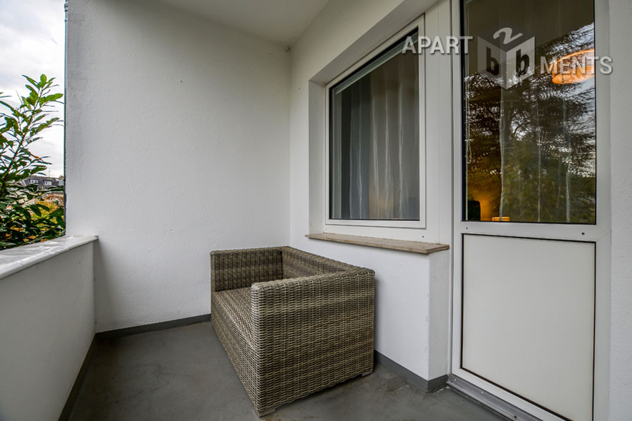 Möblierte 2 Zimmerwohnung in zentraler Lage in Düsseldorf-Wersten