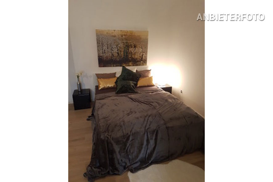 Modern furnished apartment with large balcony in Düsseldorf-Pempelfort