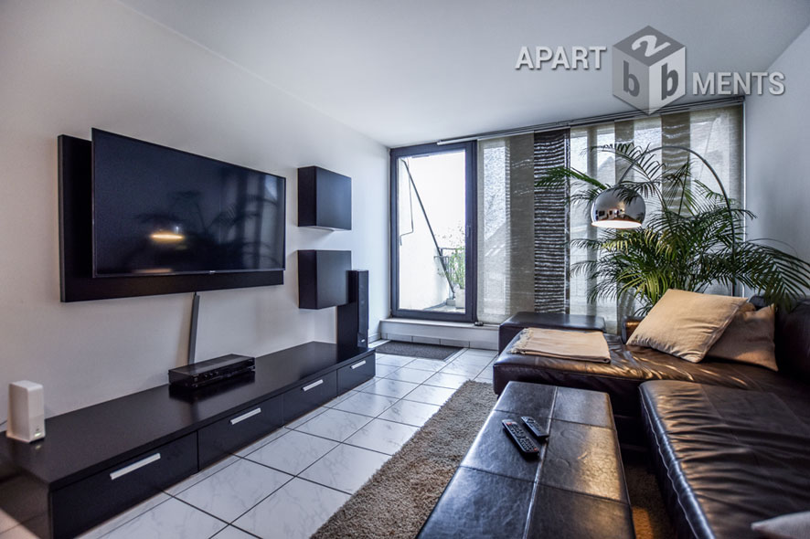 Möblierte und lichtdurchflutete Maisonettewohnung im Süden von Hilden