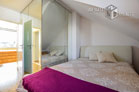 Möblierte und exklusive Penthousewohnung im Maisonettestil in Düsseldorf-Oberkassel