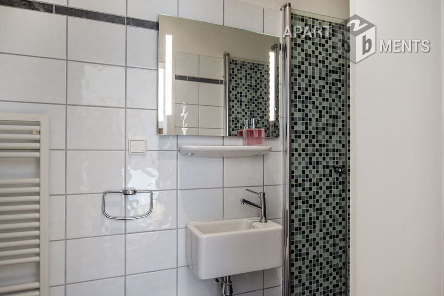 Möblierte und exklusive Penthousewohnung im Maisonettestil in Düsseldorf-Oberkassel