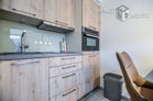 Furnished, fully air-conditioned maisonette apartment with roof terrace in Leverkusen-Küppersteg