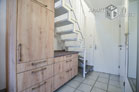 Furnished, fully air-conditioned maisonette apartment with roof terrace in Leverkusen-Küppersteg