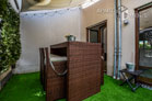 Möblierte Wohnung mit Dachterrasse in Düsseldorf-Pempelfort
