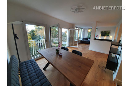 Furnished and spacious apartment in Düsseldorf-Oberrath