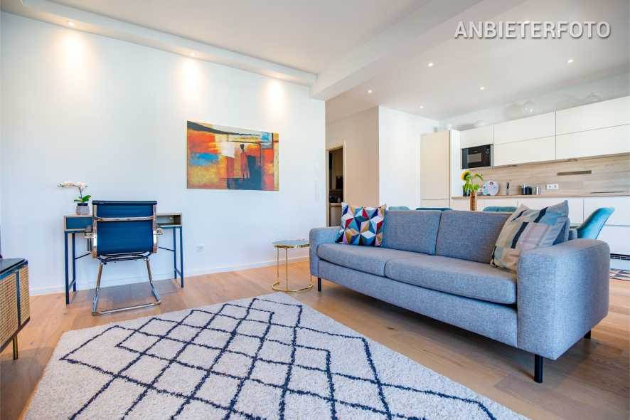 Furnished flat with terrace in Düsseldorf-Unterbilk