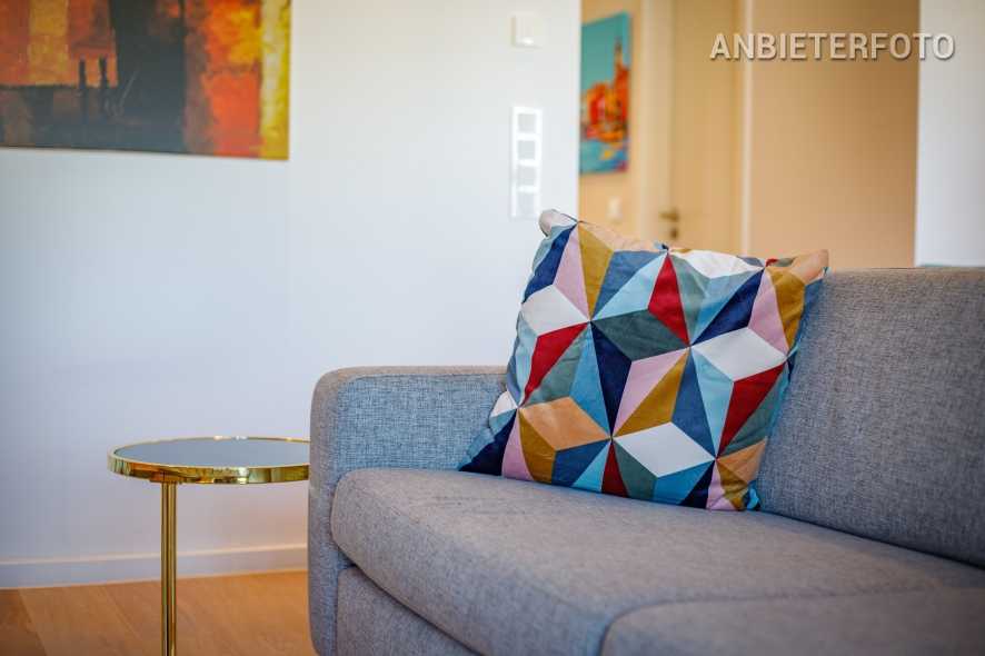 Furnished flat with terrace in Düsseldorf-Unterbilk