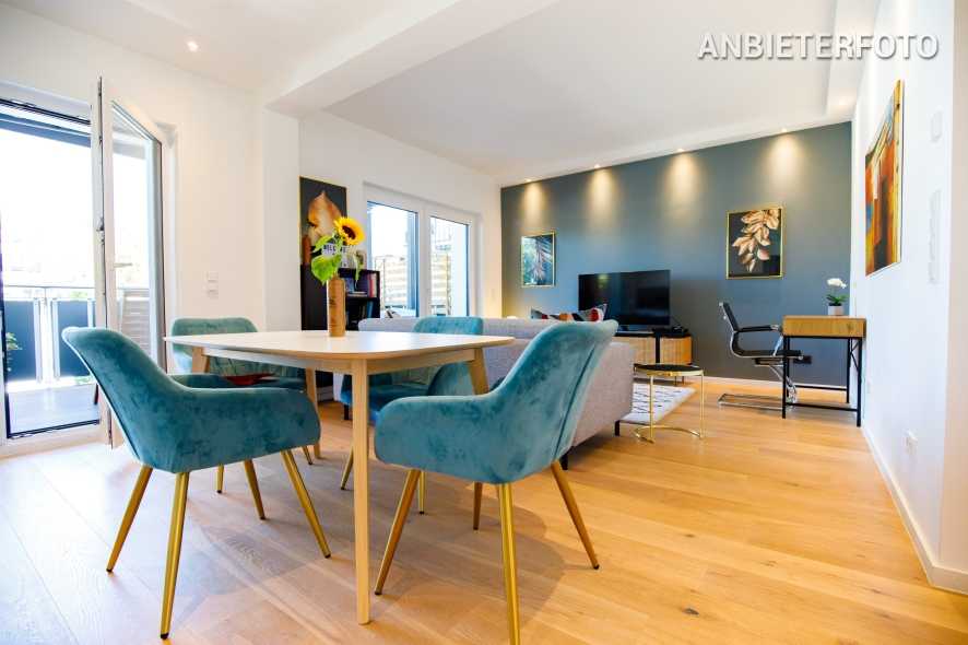 Furnished flat with terrace in Düsseldorf-Unterbilk