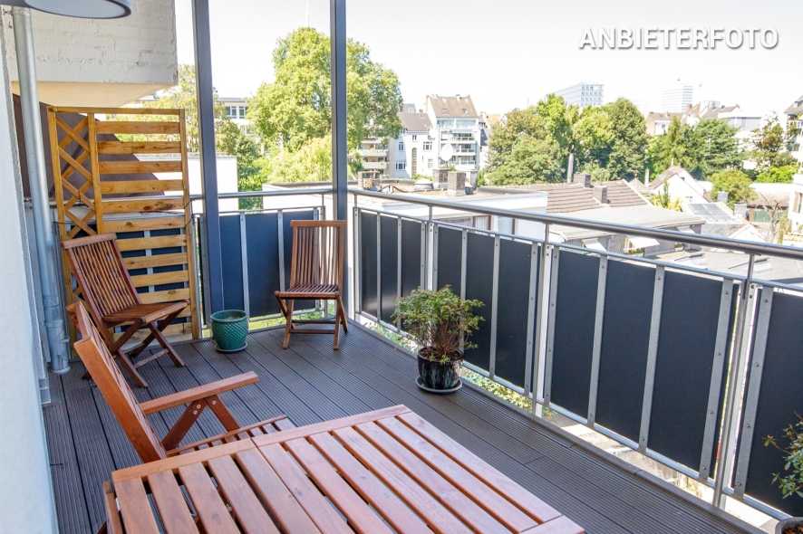 Furnished flat with terrace in Düsseldorf-Unterbilk