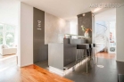 Furnished luxury penthouse with a view of the Rhine in Düsseldorf-Golzheim