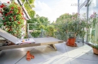 Furnished luxury penthouse with a view of the Rhine in Düsseldorf-Golzheim