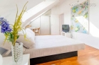Furnished luxury penthouse with a view of the Rhine in Düsseldorf-Golzheim