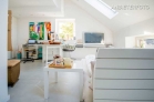 Furnished luxury penthouse with a view of the Rhine in Düsseldorf-Golzheim